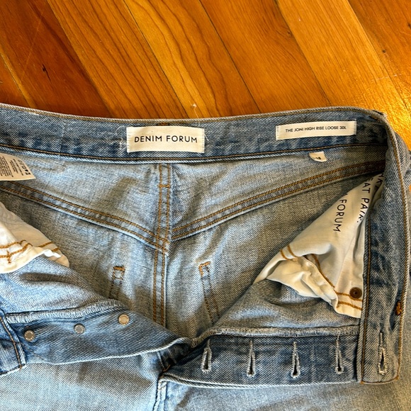 The Joni Highrise loose distressed jeans. - Picture 1 of 3